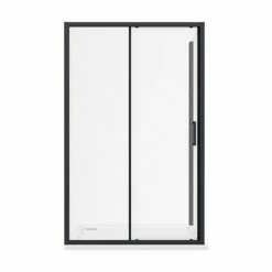 Toreno Matt Black 1000 X 900mm Sliding Door Shower Enclosure + Pearlstone Tray 9 Toreno Matt Black 1000 X 900mm Sliding Door Shower Enclosure + Pearlstone Tray -Toreno Shop BLK109SDE d3 460