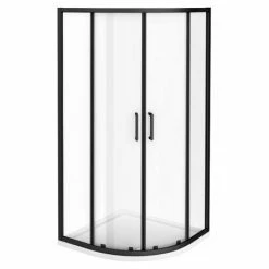 Toreno Matt Black 900 X 900mm Quadrant Shower Enclosure 6 Toreno Matt Black 900 X 900mm Quadrant Shower Enclosure -Toreno Shop BLK9Q2D d2 460