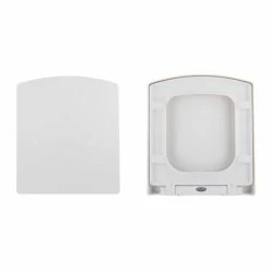 Toreno Gloss White WC Unit With Cistern + Slimline Soft Close Seat W500 X D200mm 6 Toreno Gloss White WC Unit With Cistern + Slimline Soft Close Seat W500 X D200mm -Toreno Shop CUBO BTW d1 460