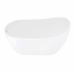 Toreno 1370 Small Modern Slipper Free Standing Bath -Toreno Shop GD8225 137 n d2 460