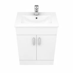 Toreno Cloakroom Suite Inc. Modern Toilet (White Gloss) 11 Toreno Cloakroom Suite Inc. Modern Toilet (White Gloss) -Toreno Shop MCSGW n d3 460