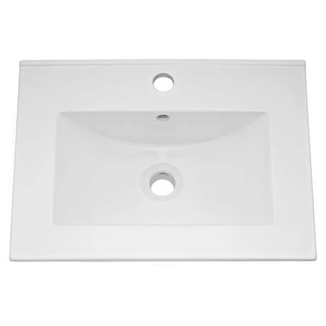 Toreno Cloakroom Suite Inc. Modern Toilet (White Gloss) 6 Toreno Cloakroom Suite Inc. Modern Toilet (White Gloss) - Image 6