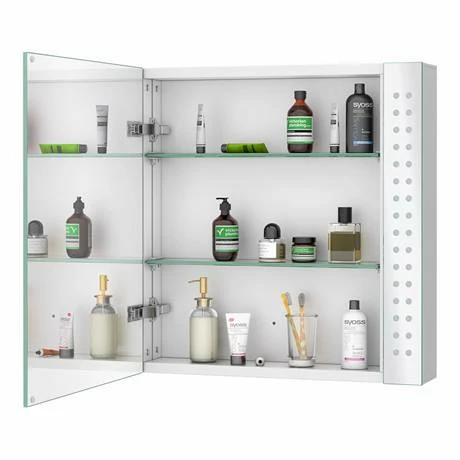 Toreno 650x600mm LED Illuminated Mirror Cabinet Inc. Motion Sensor - MIR015 2 Toreno 650x600mm LED Illuminated Mirror Cabinet Inc. Motion Sensor - MIR015 - Image 2