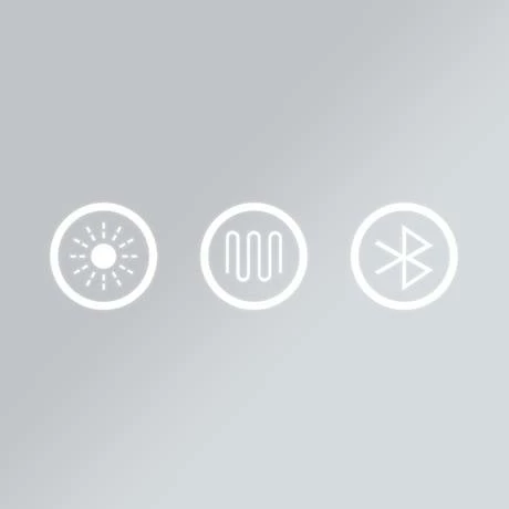 Toreno 1200 X 600mm Landscape LED Back-lit Bluetooth Mirror Inc. Touch Sensor + Anti-Fog 2 Toreno 1200 X 600mm Landscape LED Back-lit Bluetooth Mirror Inc. Touch Sensor + Anti-Fog - Image 2