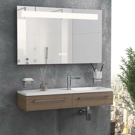 Toreno 1200 X 600mm Landscape LED Back-lit Bluetooth Mirror Inc. Touch Sensor + Anti-Fog 3 Toreno 1200 X 600mm Landscape LED Back-lit Bluetooth Mirror Inc. Touch Sensor + Anti-Fog - Image 3