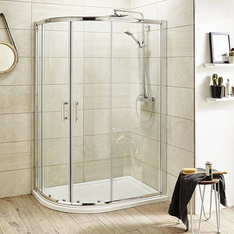 Toreno 8mm Offset Quadrant Shower Enclosure 1 Toreno 8mm Offset Quadrant Shower Enclosure