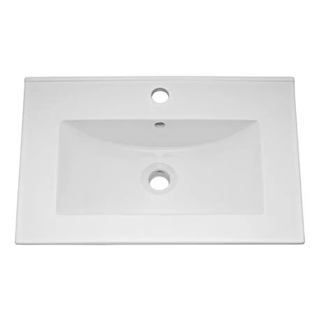 Toreno Light Grey 600mm Modern Vanity Unit 3 Toreno Light Grey 600mm Modern Vanity Unit - Image 3