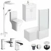 Toreno L-Shaped 1500 Complete Bathroom Package