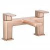 Toreno Modern Rose Gold Bath Filler Tap