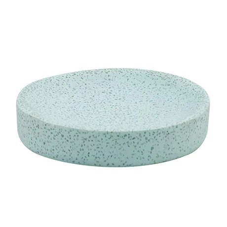 Toreno Duck Egg Terrazzo-Effect Polyresin Soap Dish 1 Toreno Duck Egg Terrazzo-Effect Polyresin Soap Dish