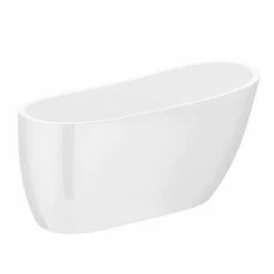 Toreno 1520 Small Modern Slipper Free Standing Bath 9 Toreno 1520 Small Modern Slipper Free Standing Bath -Toreno Shop Turin Small Modern Slipper Free Standing Bath d2 460